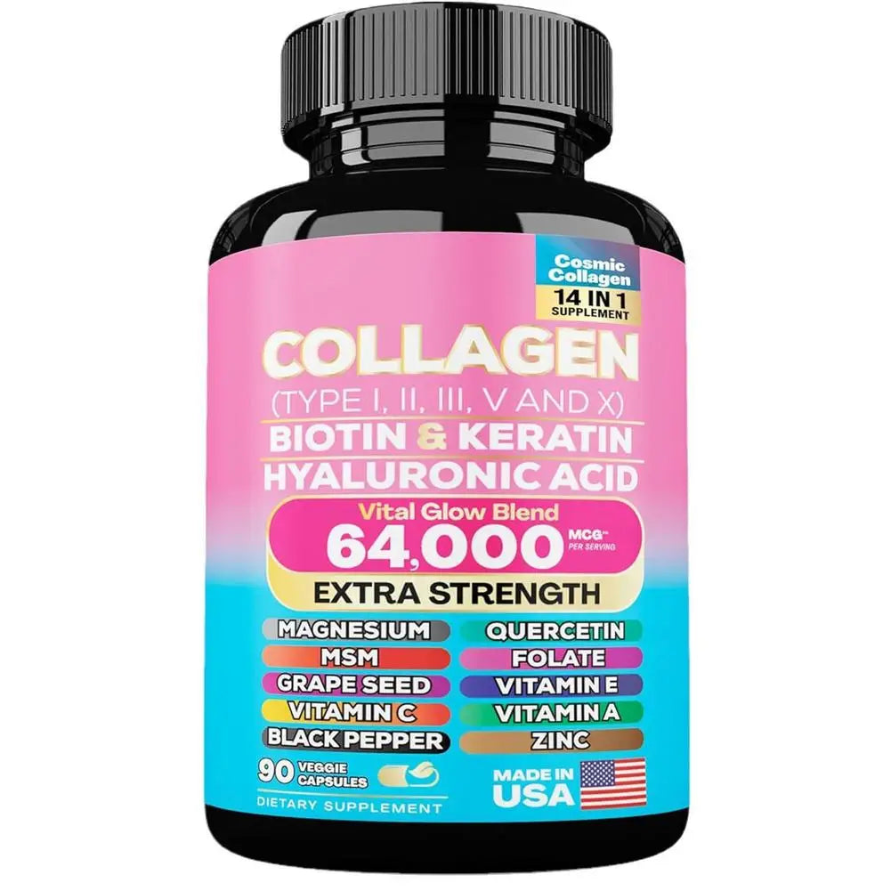 The Ultimate 14-in-1 Collagen, Biotin & Hyaluronic Acid