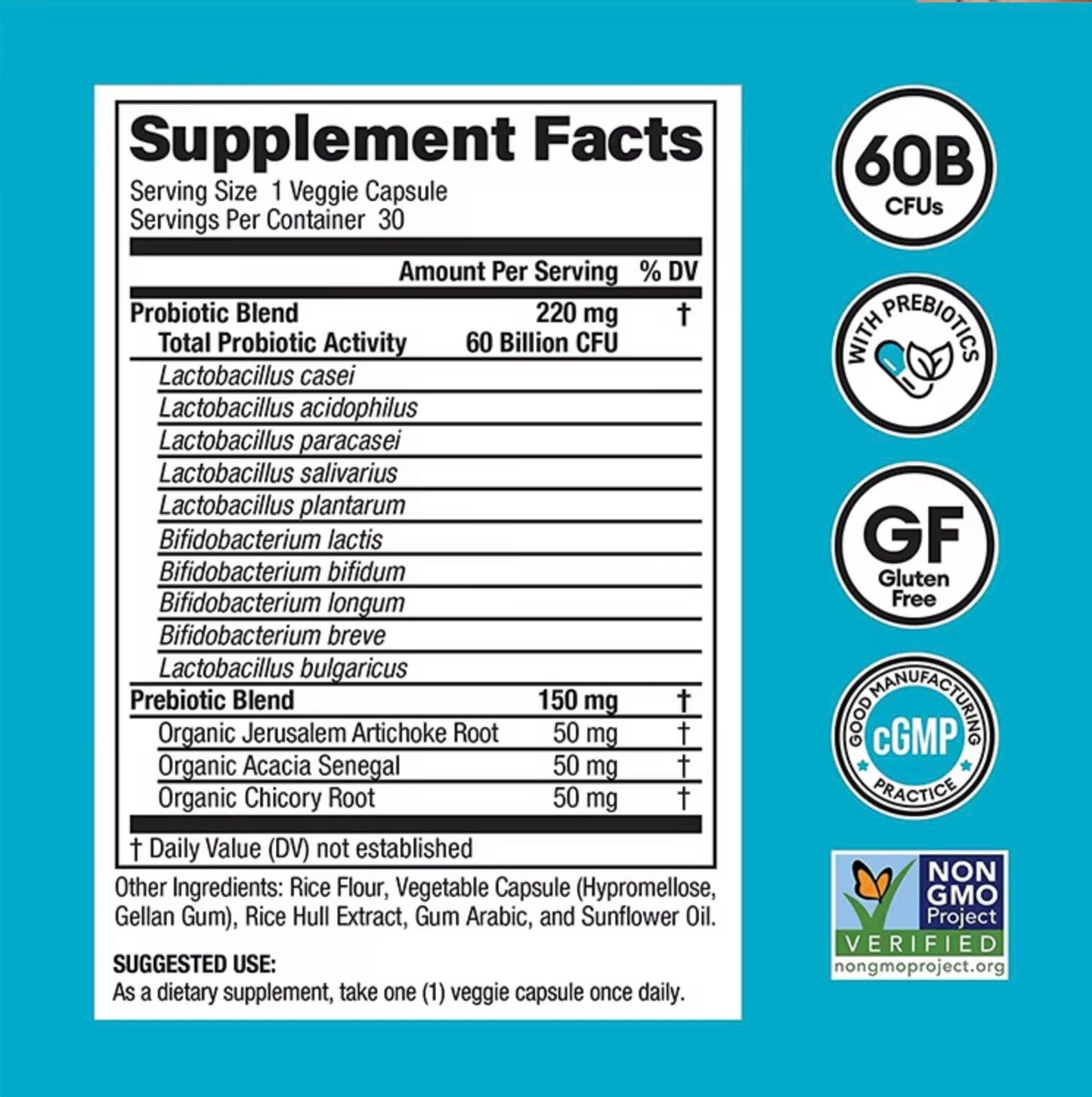 60 Billion Probiotic